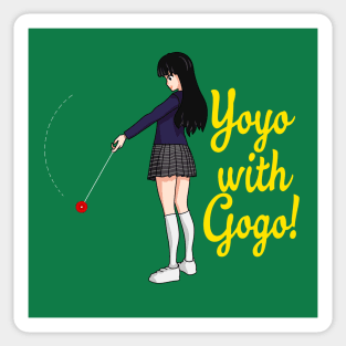 Yoyo with Gogo! Sticker